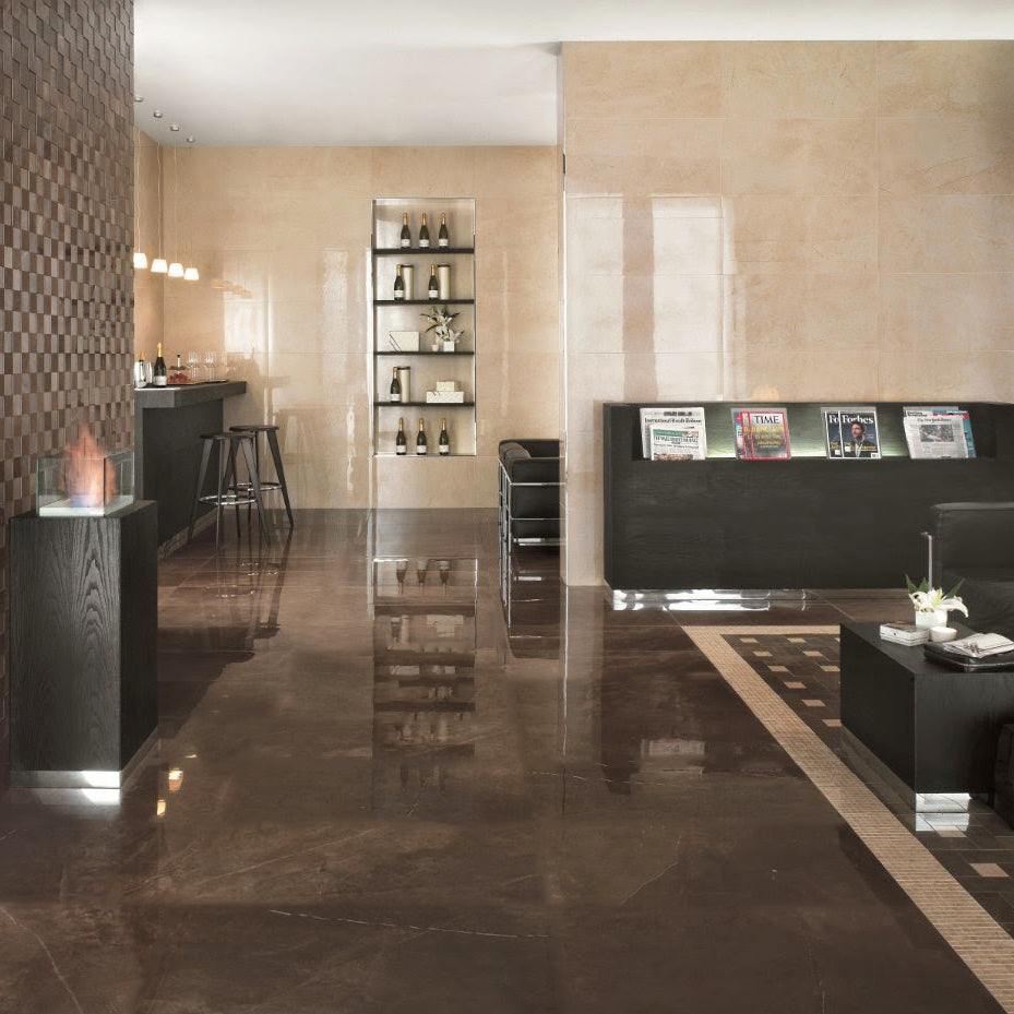 Armani Brown Italian Marble