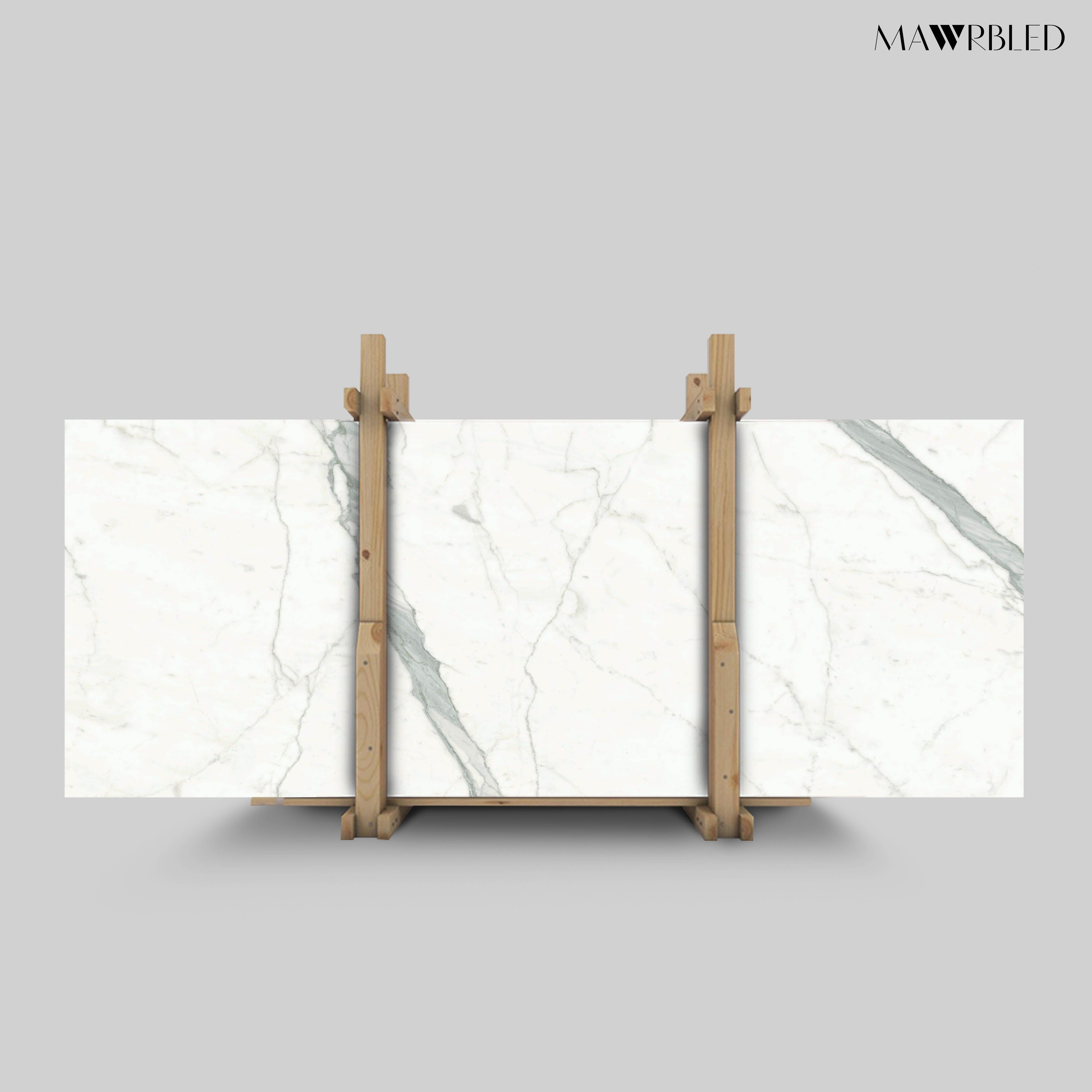 Bianco Venato Marble Countertop