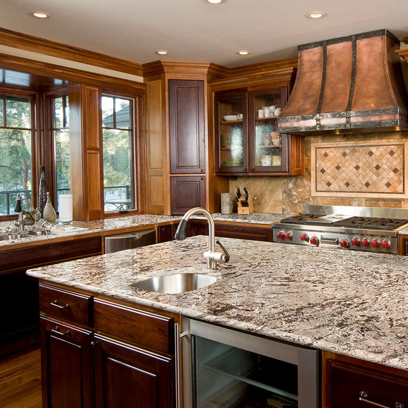 Bianco Granite Kitchen Countertops