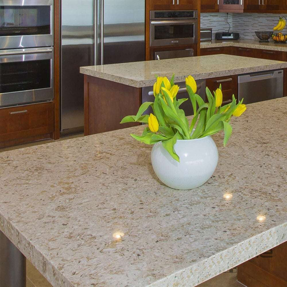 Cafe Cream Granite | Mawrbled