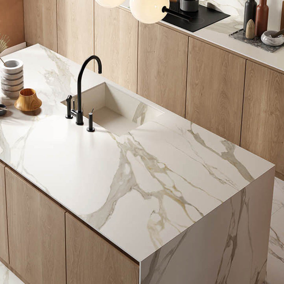 Calacatta Michelangelo Marble Countertop