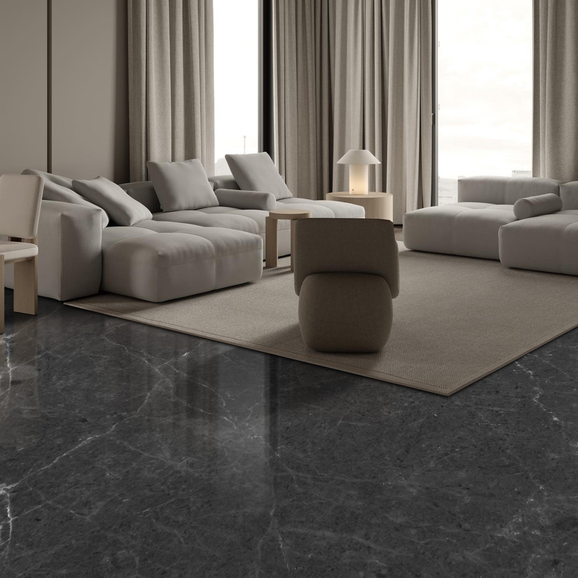 Dark Grey Marble