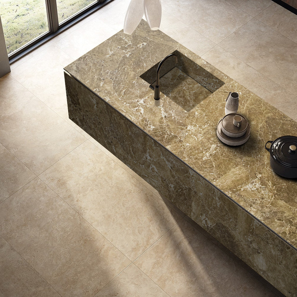 Emperador Golden Marble Countertop