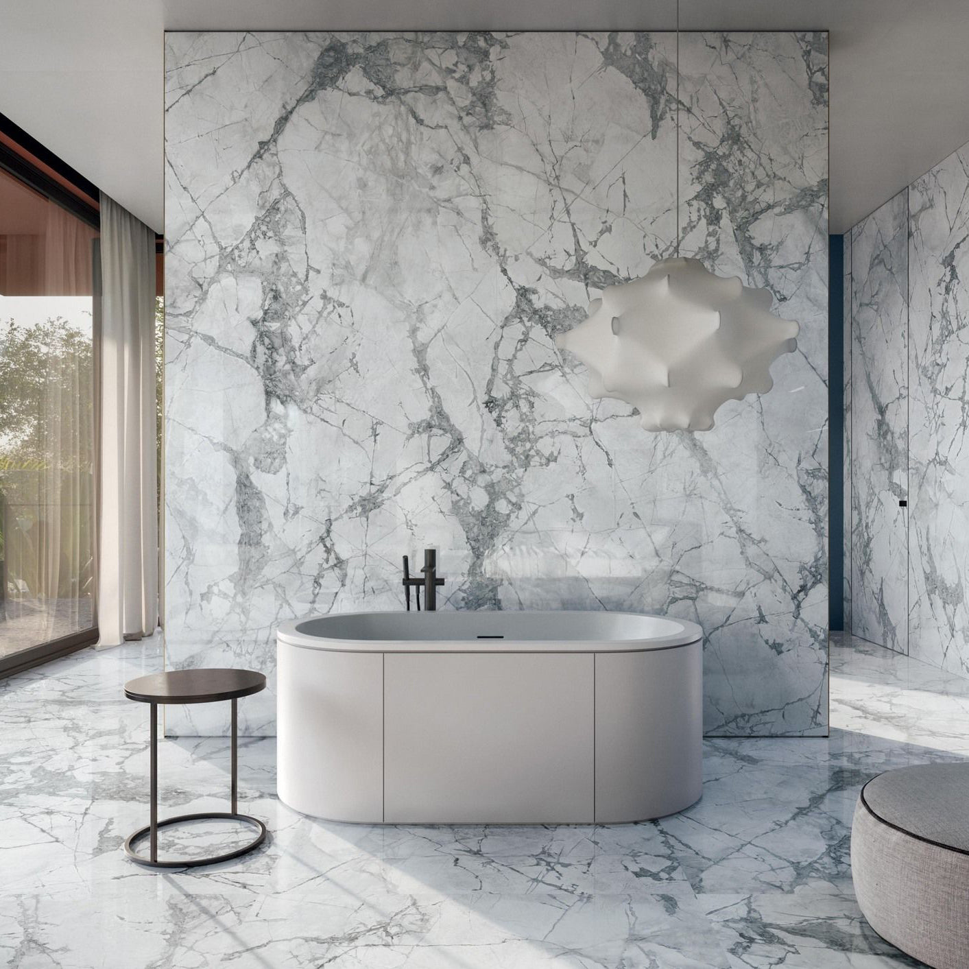 Invisible Grey Marble