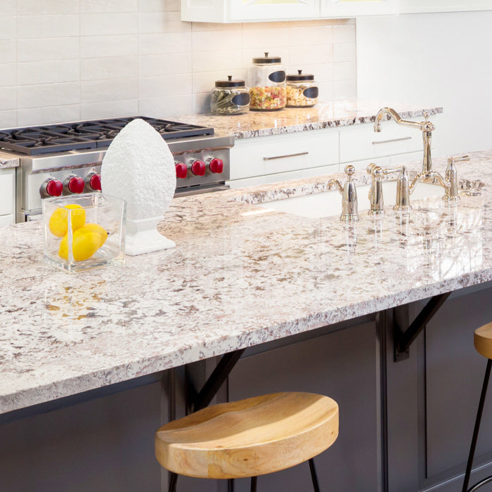 Modern White Granite Countertops