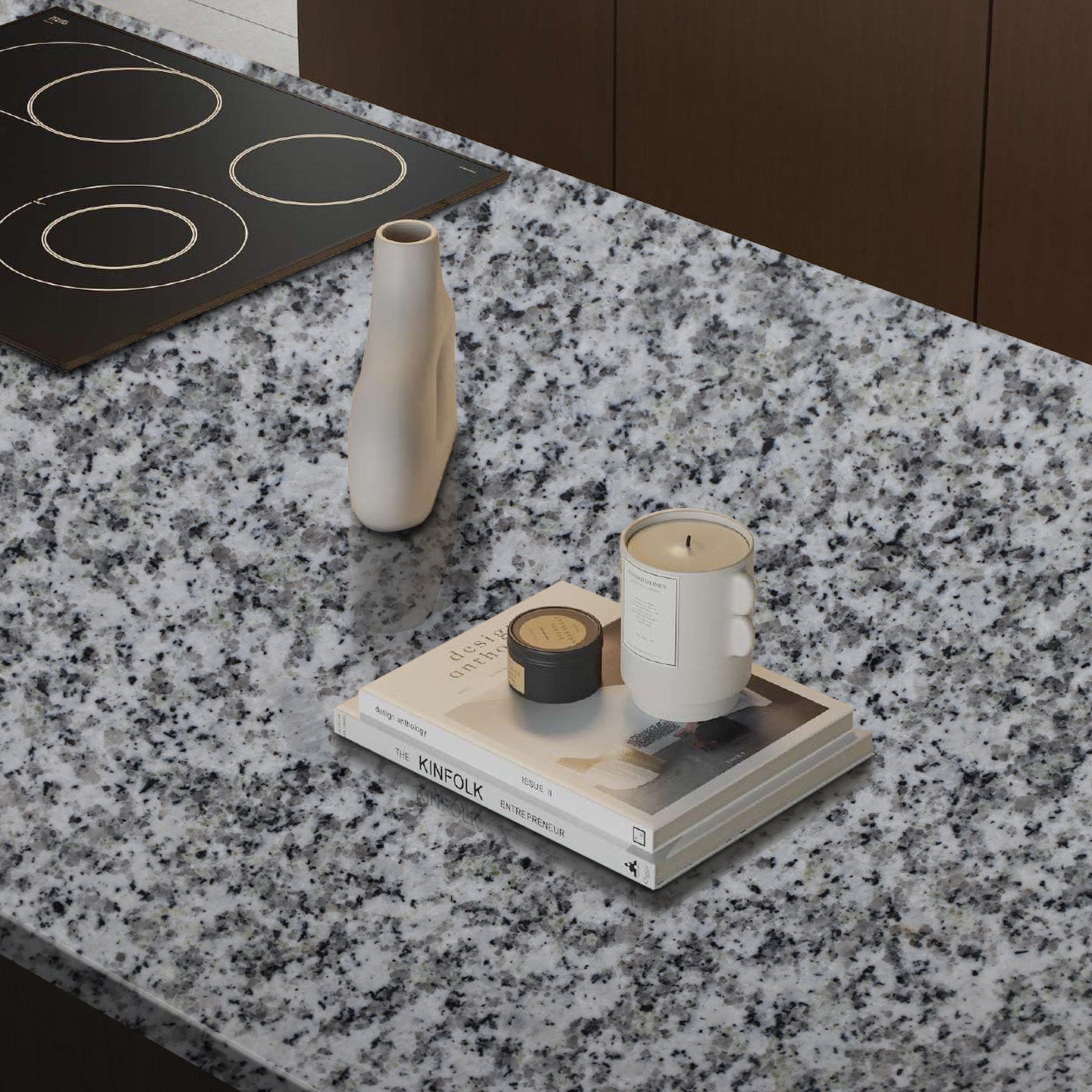 P White Granite