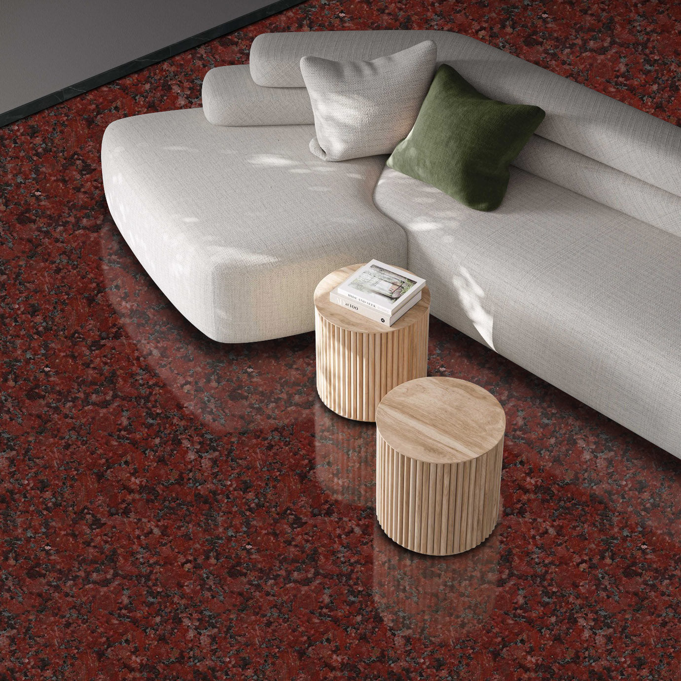 Ruby Red Granite