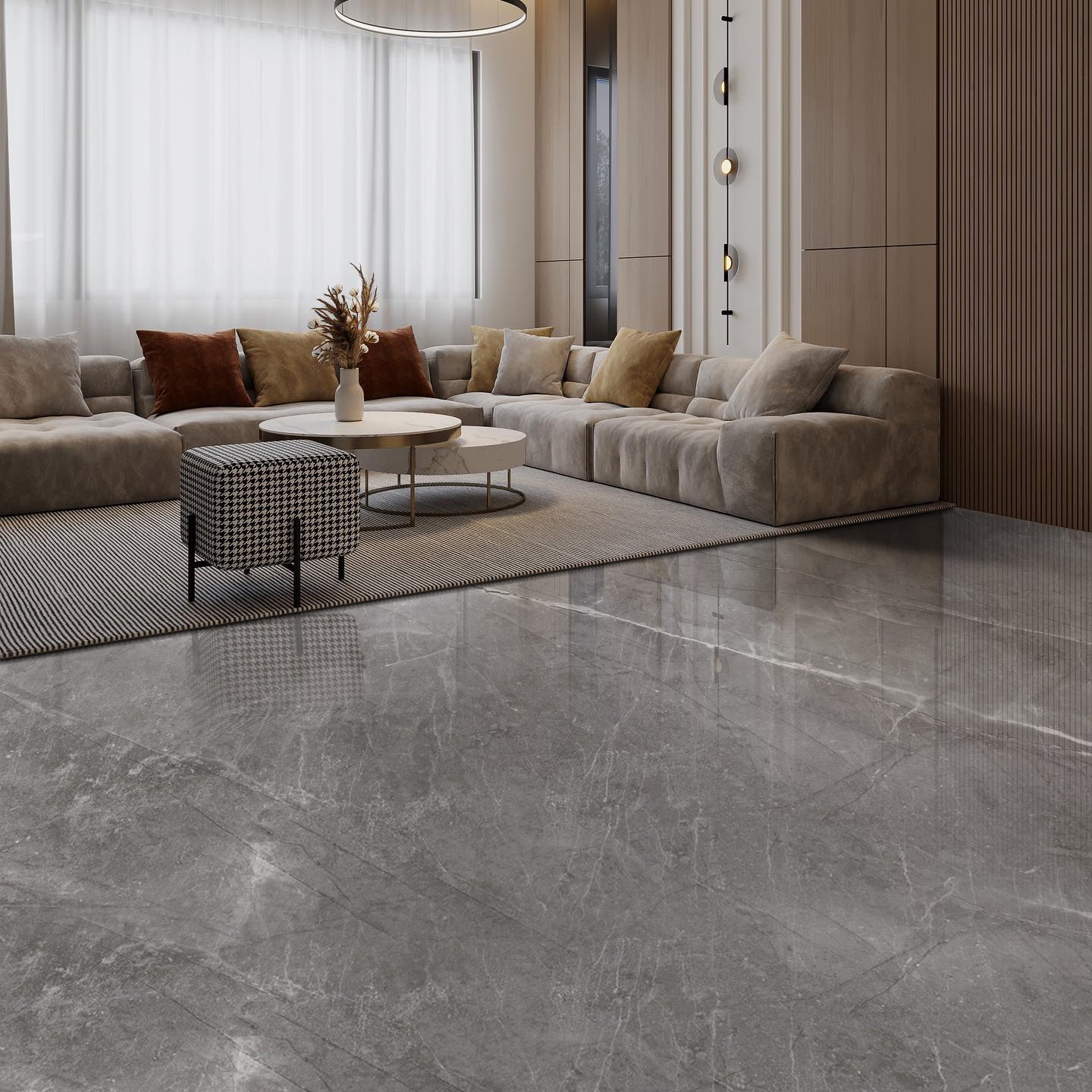 Versace Grey Marble