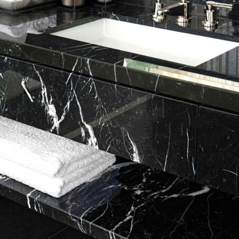 Armani Black Italian Marble