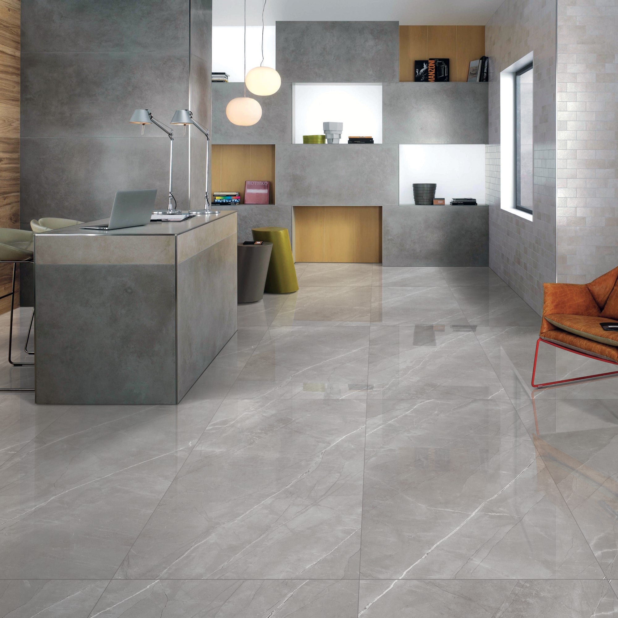 Armani Grey Italian Marble