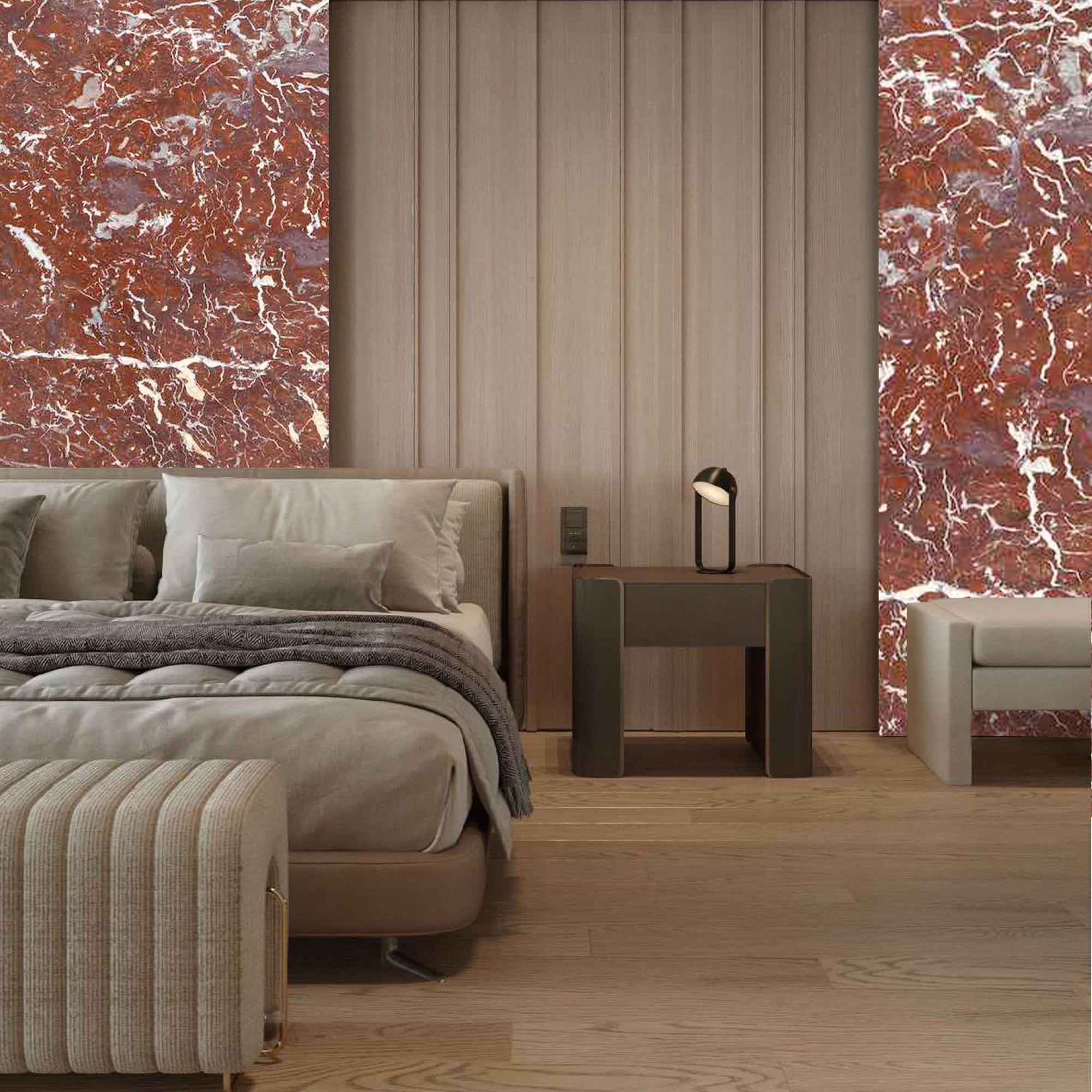 Belgian Red Marble