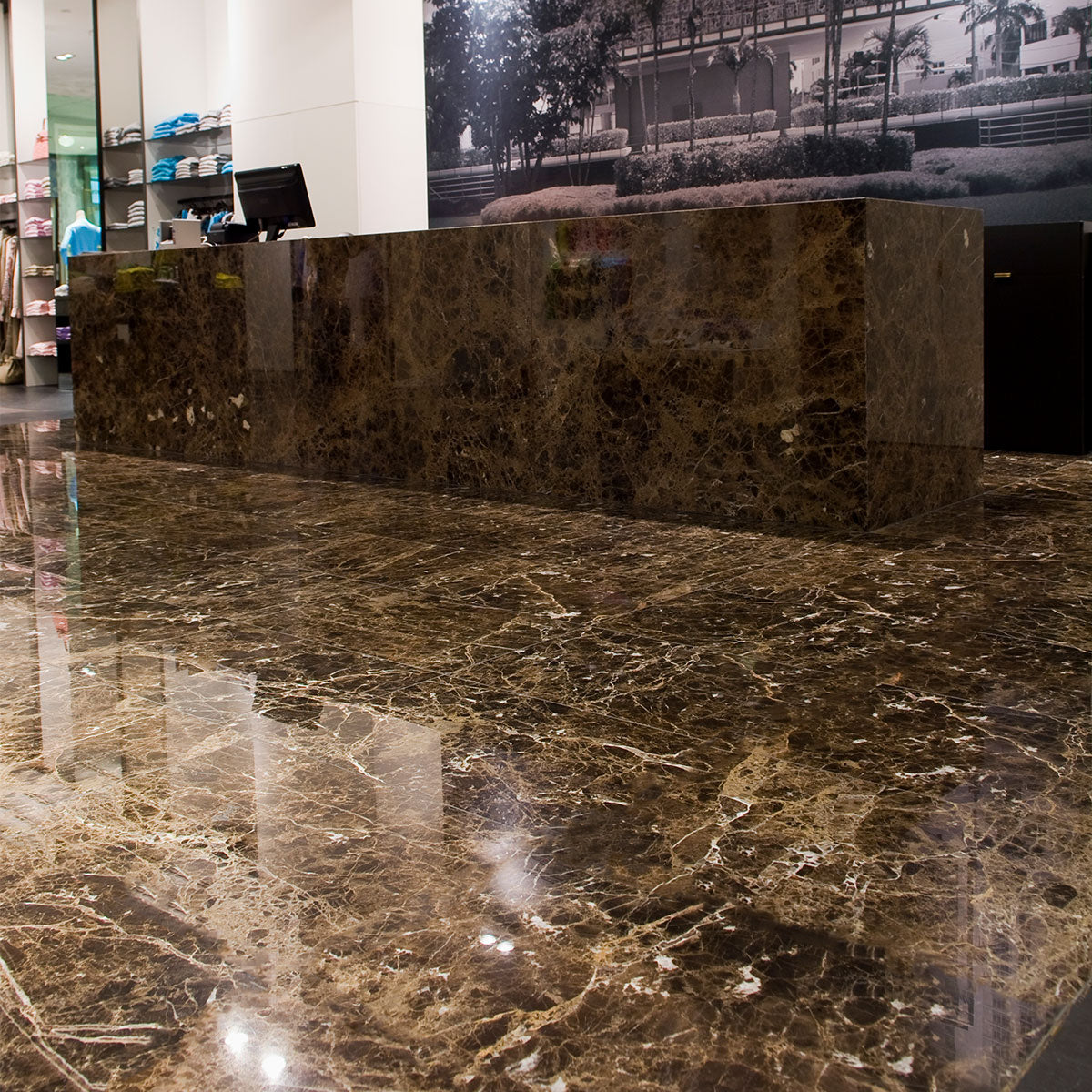 Brown Emperador Marble