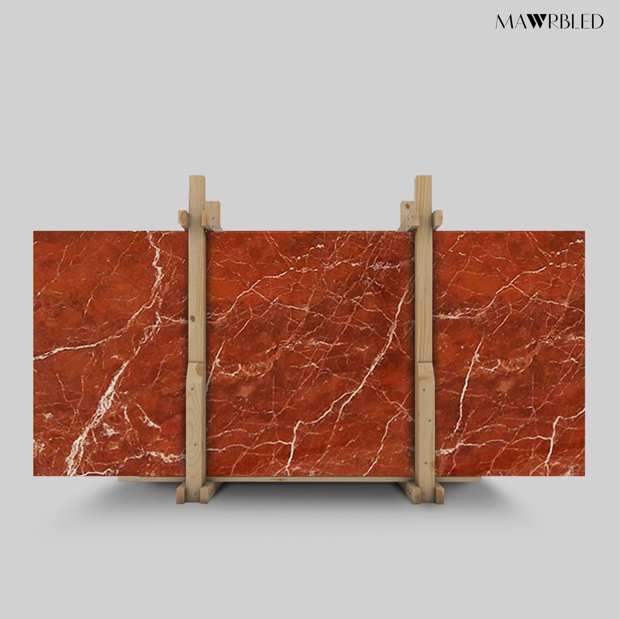 Lakha Red Marble: Deep Red Hues and Natural Patterns