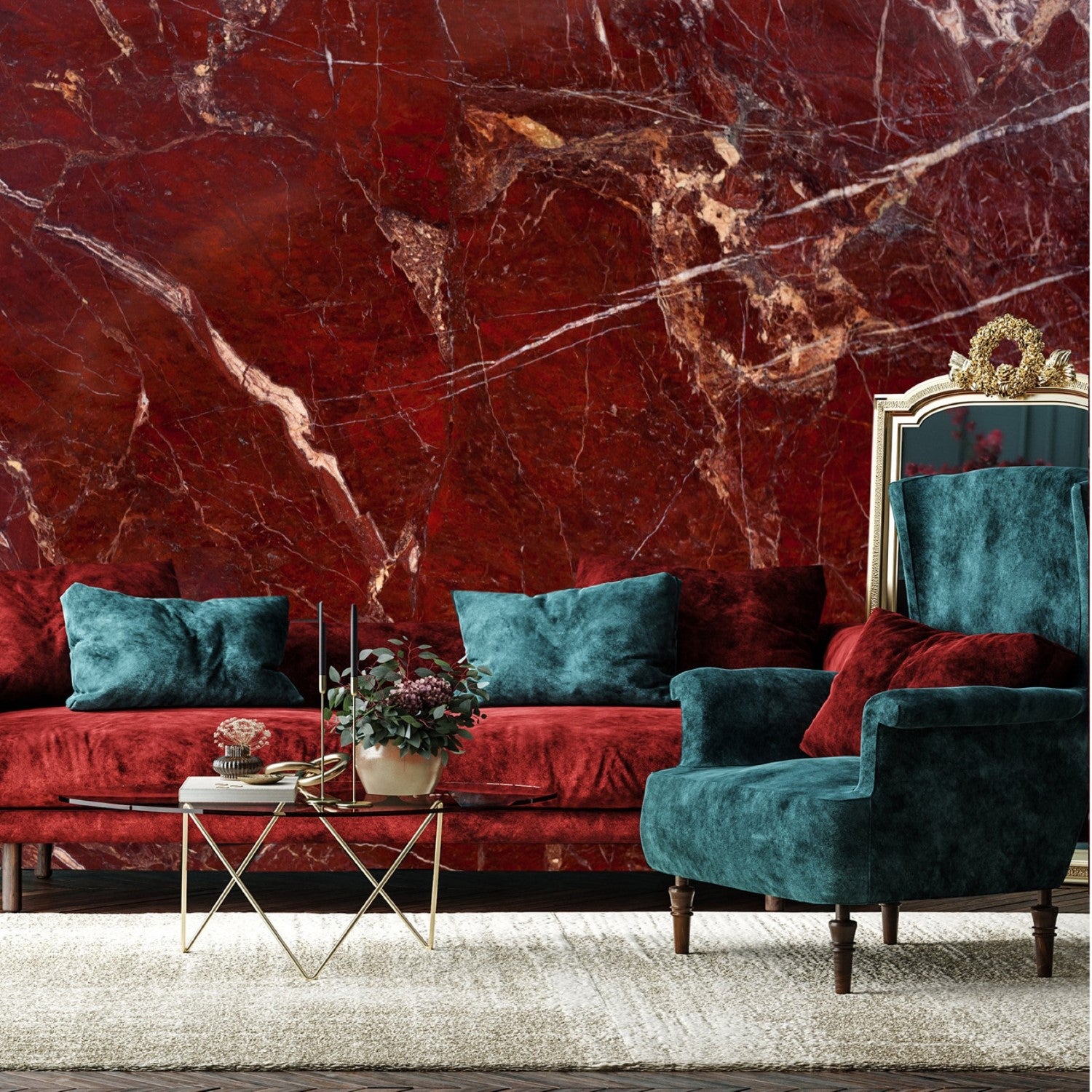 Red Spider Marble